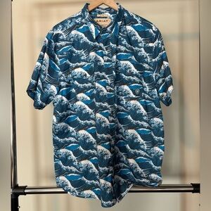 Ariat x Western Aloha Fitted Button Down Shirt